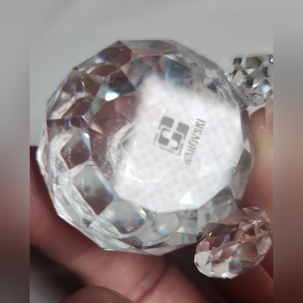 Swarovski Crystal Bear with Black Accents - Picture 7 of 14